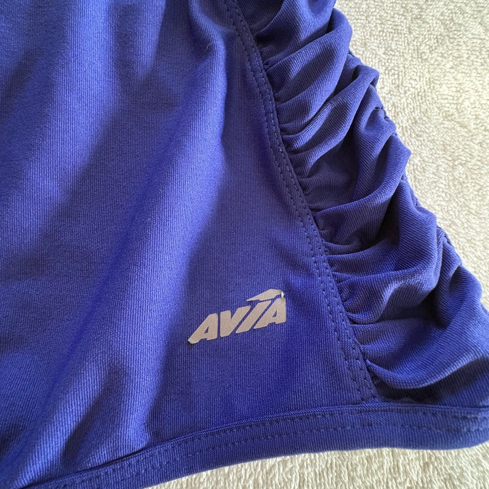Avia Purple Ruched Athletic Skirt Skort Size M - Picture 4 of 9